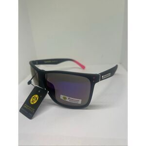 Biohazard Mirrored Sunglasses UV400 Protection
